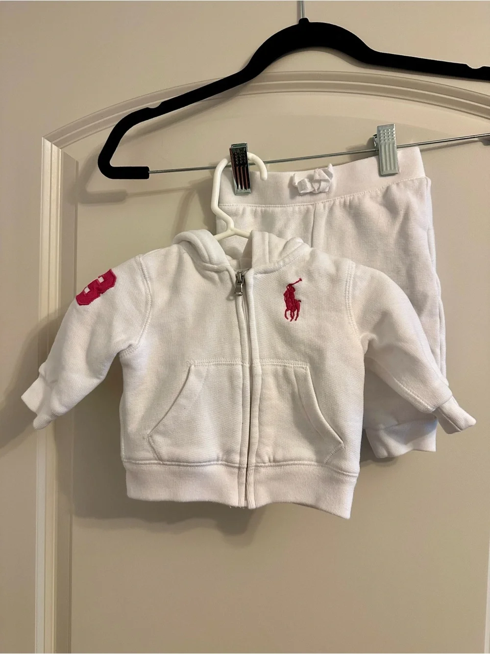 Ralph Lauren Big Pony Fleece Zip Hoodie & Pant Set